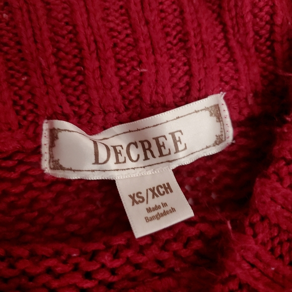DECREE Boat Neck Sweater - Picture 2 of 3